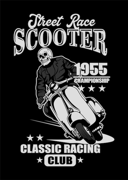 55 corrida de scooter