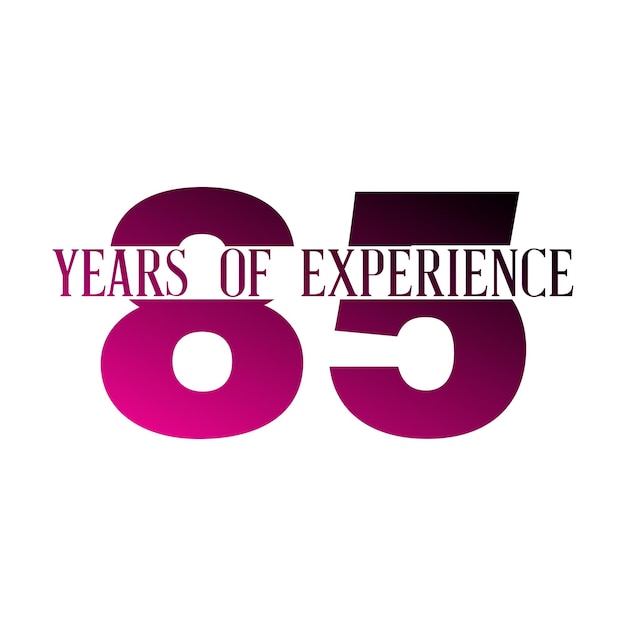 85 anos de experiência