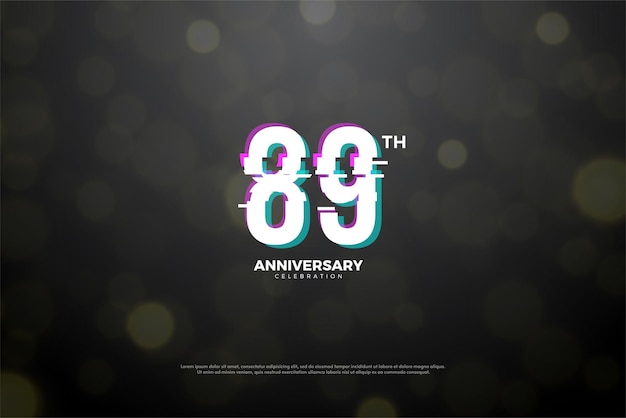 89º aniversário com modelos numéricos digitais