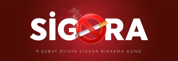 9 subat dunya sigarayi brakma gunu transalação 9 de fevereiro dia mundial para parar de fumar