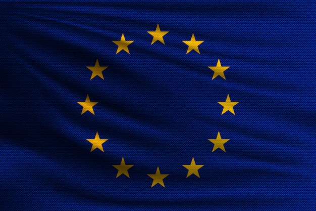 Vetor a bandeira nacional da união europeia.