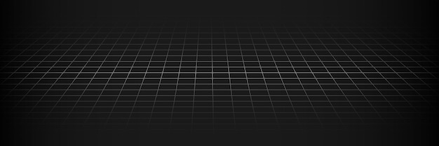 A intersecção de linhas horizontais e verticais O efeito do horizonte que se afasta Um modelo para design e ideias criativas de um criativo