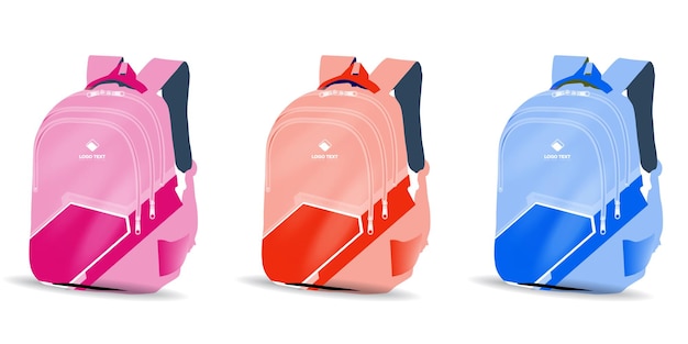A mochila é feita pela empresa da companhia.
