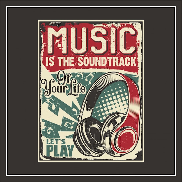 A MÚSICA É A TRILHA SONORA DA SUA VIDA