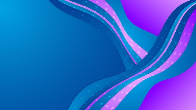 Abaixo de design azul e rosa-púrpura abstrato Vector de design gráfico abstrato padrão de banner apresentação padrão de fundo da web