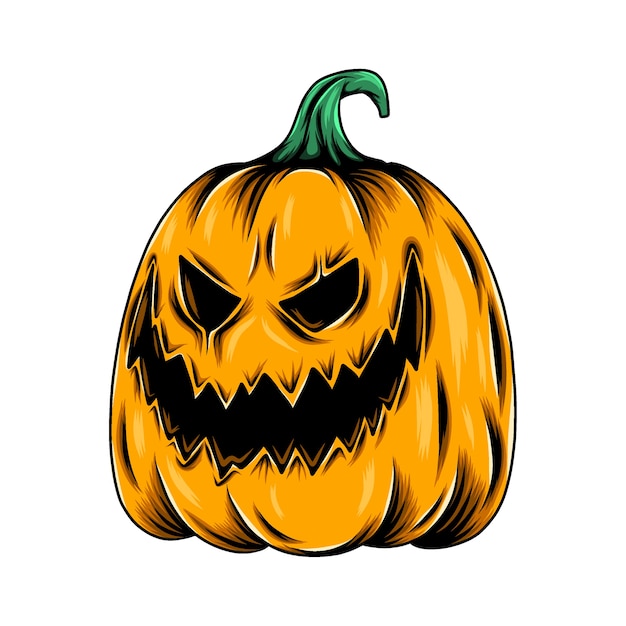 Abóbora Amarela Monstro Com Cara Assustadora E Grande Sorriso Para A  Inspiração Do Halloween PNG , Abóbora, Abóbora De Halloween, Desenho De  Halloween PNG Imagem para download gratuito