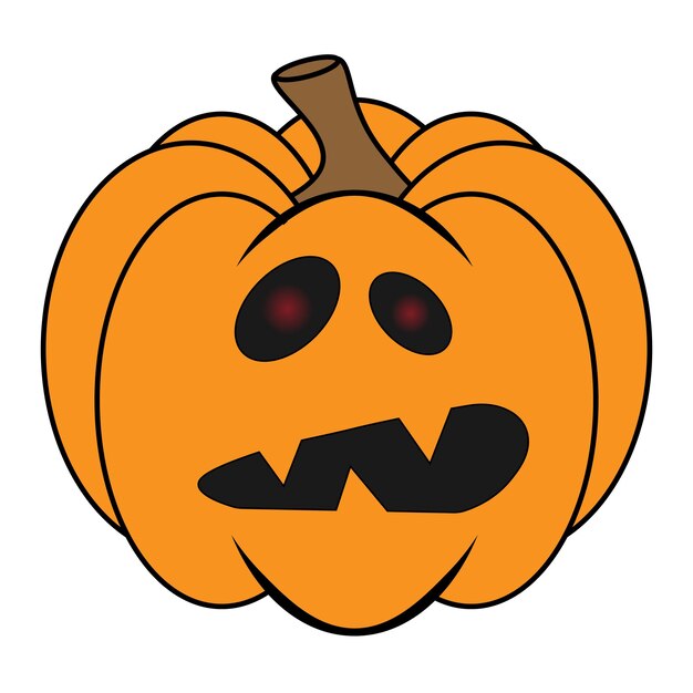 abóbora de halloween com cara assustadora 26887041 PNG