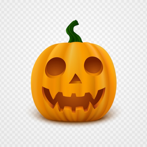 Abóbora de Halloween realista vector