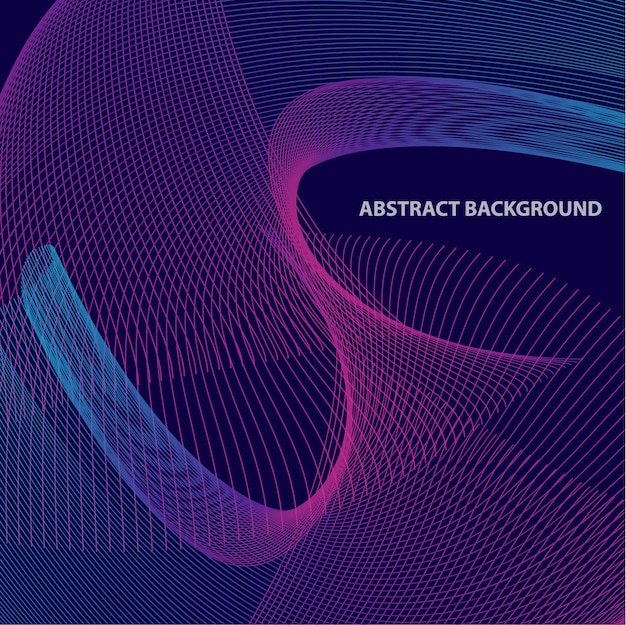 Abstrack blend line background