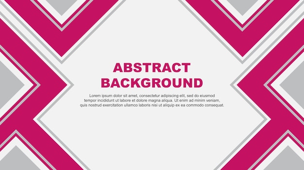 Abstract background design template banner wallpaper vector ilustração vector rosa