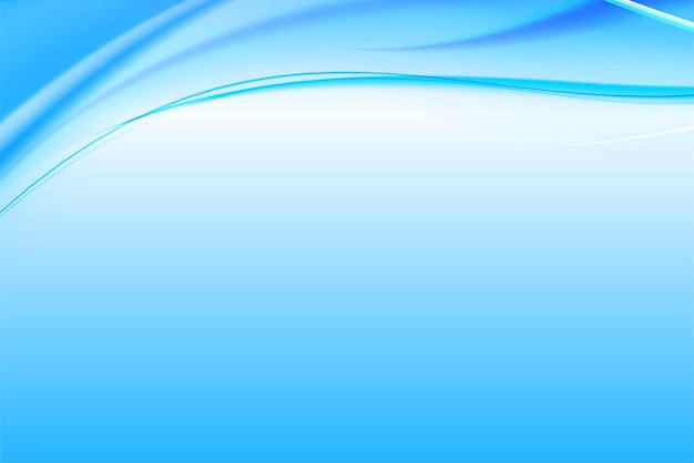 Abstract business blue wave (Onda azul de negócios abstrata)