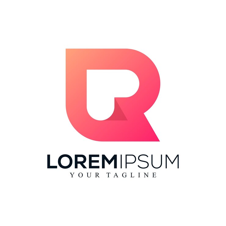 Vetor abstract letter r logo design
