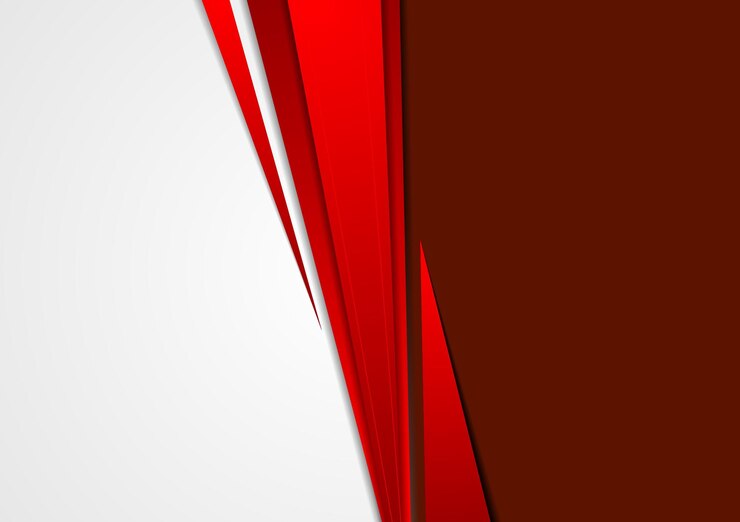 Vetor abstract vermelho branco elemento de fundo modelo de design vetor