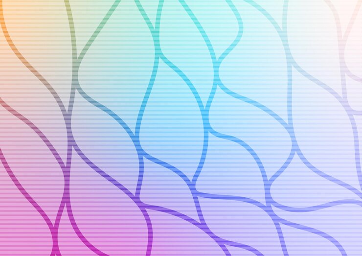 Vetor abstracto decoração aleatória linha apresentação padrão fundo