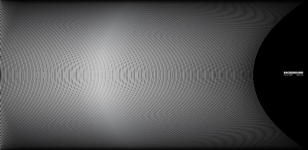 Vetor abstracto deformado diagonal listrado fundo padrão curvo