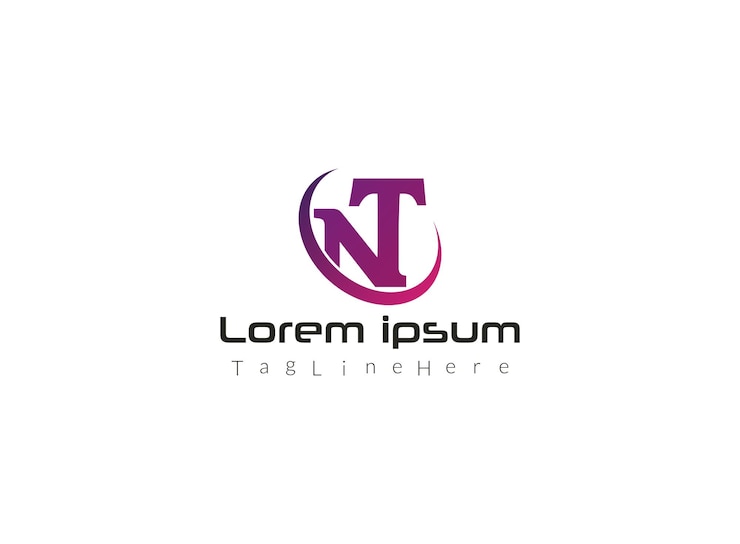 Vetor abstracto design de logotipo do novo testamento moderno