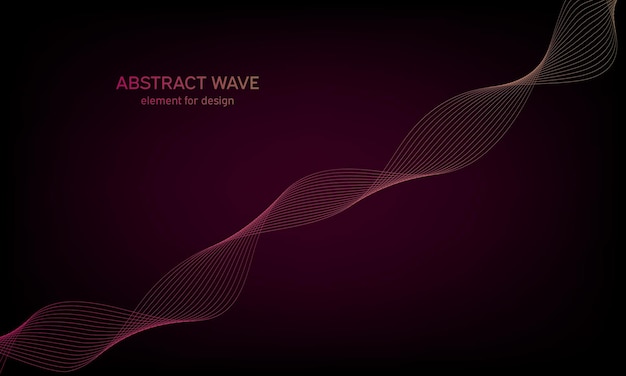 Abstracto Fonte de ondas coloridas