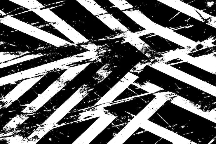 Vetor abstracto grunge pinceladas texturas pretas em fundo branco