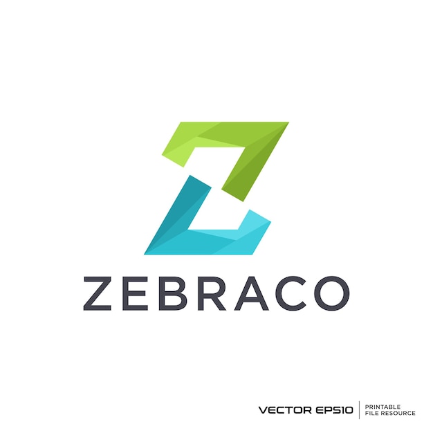 Abstracto ilustração vetorial do logotipo z
