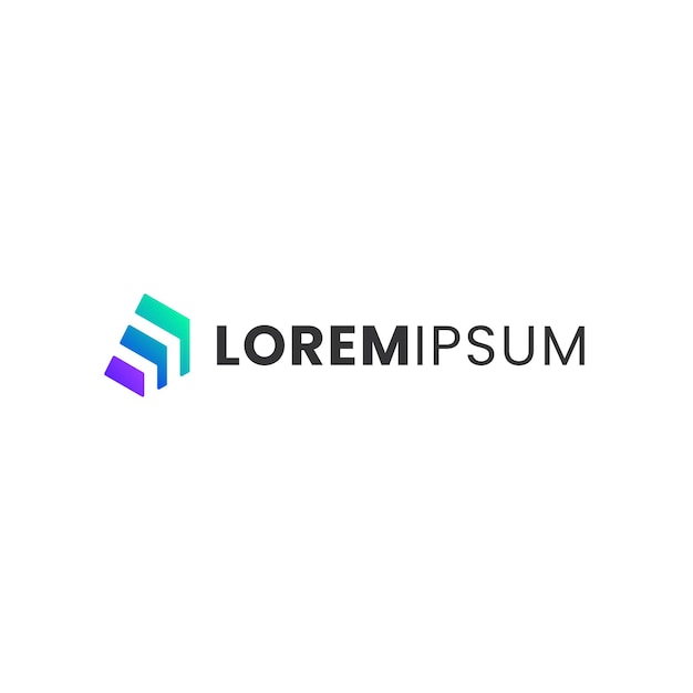 Abstracto Logotipo de vetor moderno
