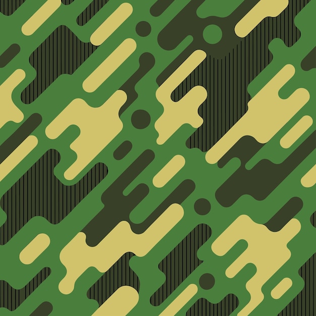 Abstracto Padrão de camuflagem verde
