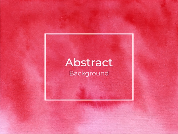 Abstrata textura aquarela vermelha