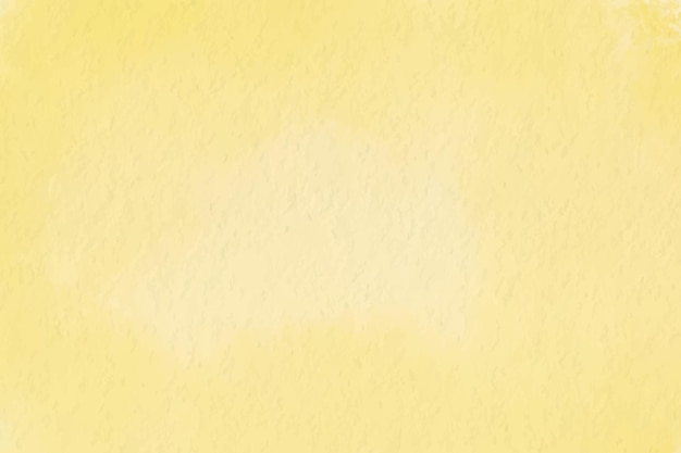 Abstrato amarelo desenhado à mão fundo de pintura em aquarela