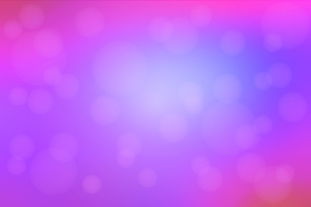 Vetor abstrato azul roxo rosa com luzes desfocadas fundo de bokeh