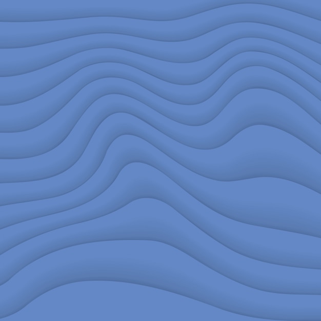 Abstrato azul vetor moderno dinâmico ondulado fundo azul