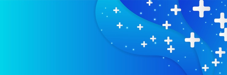 Vetor abstrato base médico banner. modelo de design com conceito e ideia para tecnologia de saúde, medicina de inovação, saúde, ciência e pesquisa. cabeçalho de site de padrão médico ou banner da web