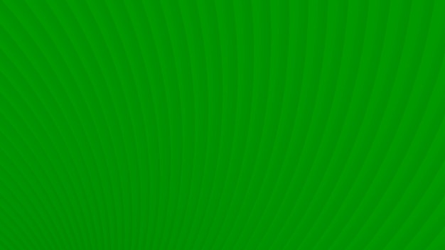 Abstrato de curvas de gradiente em cores verdes
