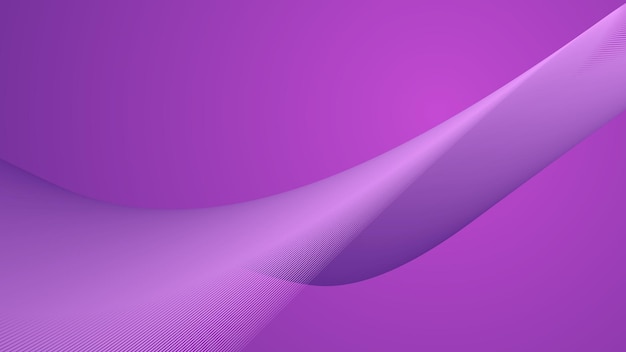 Abstrato de gradiente roxo com linha de listras como fundo