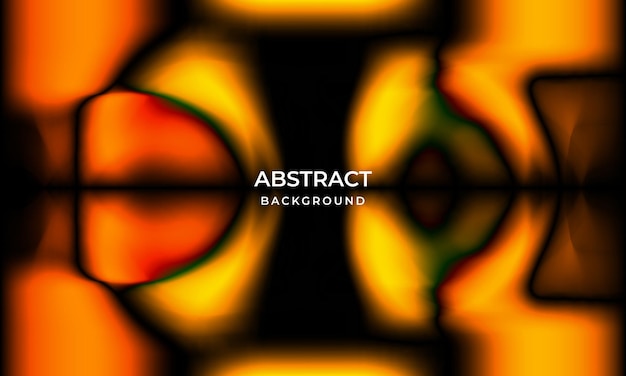 Abstrato de luz neon laranja