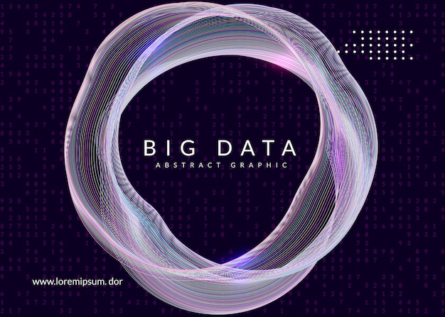 Abstrato de tecnologia digital. Inteligência artificial, aprendizado profundo e conceito de big data.