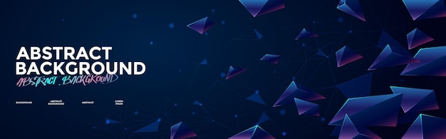 Abstrato de tecnologia futurista largo