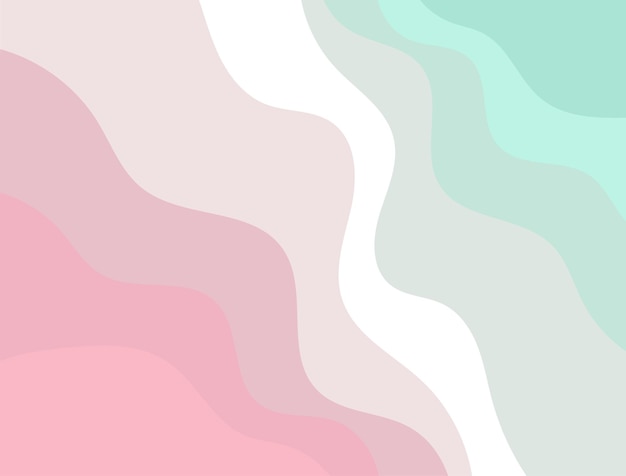 Vetor abstrato design de fundo de cor pastel rosa e azul