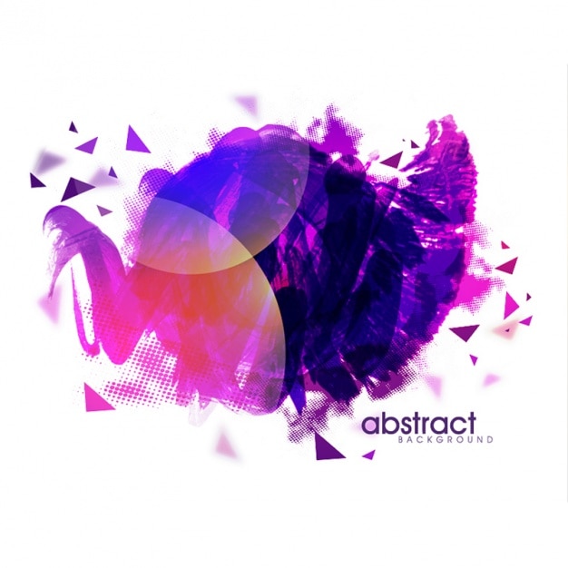 Abstrato em tons de roxos