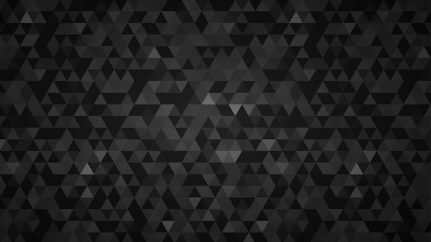 Abstrato feito de pequenos triângulos pretos