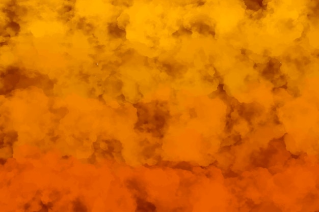 Vetor abstrato laranja fundo aquarela âmbar