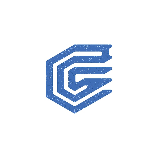 Abstrato letra inicial cc logotipo na cor azul isolado em fundo branco aplicado para logotipo comercial