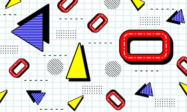 abstrato moderno geométrico memfis fundo