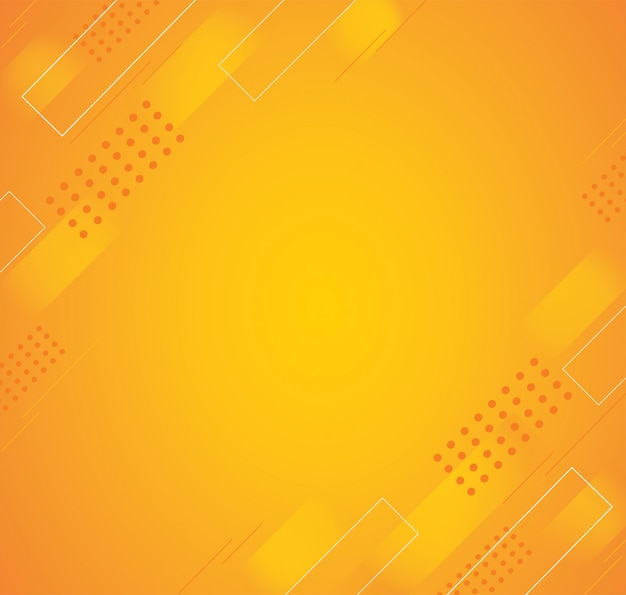 Vetor abstrato quadrado cor laranja