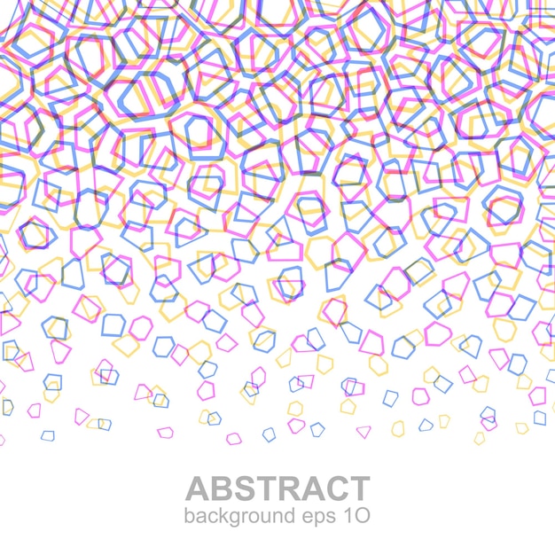 Abstratos, seamless, geométrico, multi, colorido, patternvector, ilustração