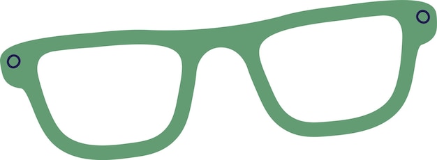 Vetor accessoiros de óculos retrô