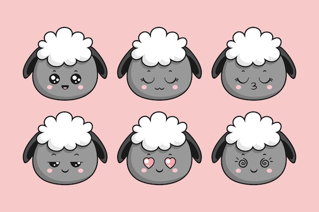 Emoji De Desenho Animado Kawaii PNG , Emoji, Kawaii, Emoji Kawaii Imagem  PNG e PSD Para Download Gratuito