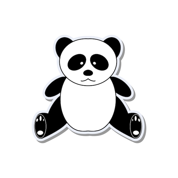 Elementos De Animais Figura Decorativa Preto E Branco De Panda PNG Imagens  Gratuitas Para Download - Lovepik