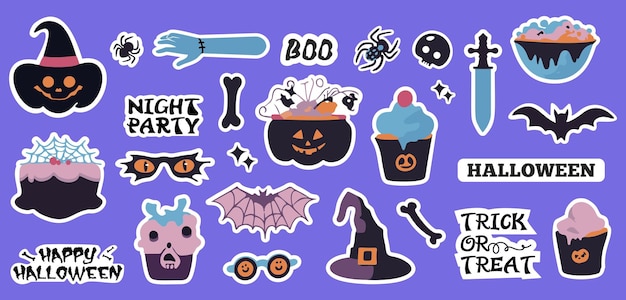 adesivos de halloween