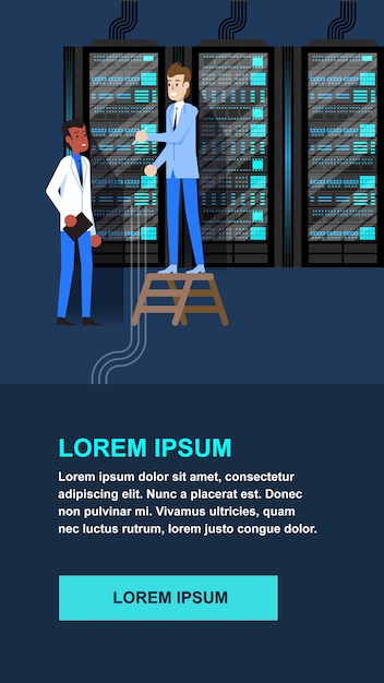 Administração do datacenter da exploração mineira