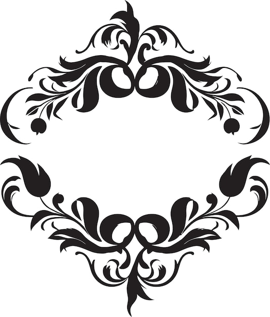 Vetor adornamentos opulentos design ornamental decorativo sem tempo simetria ornamental logo icon vector