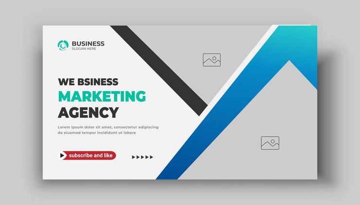 Vetor agência de marketing de negócios na web obter os melhores serviços de marketing digital